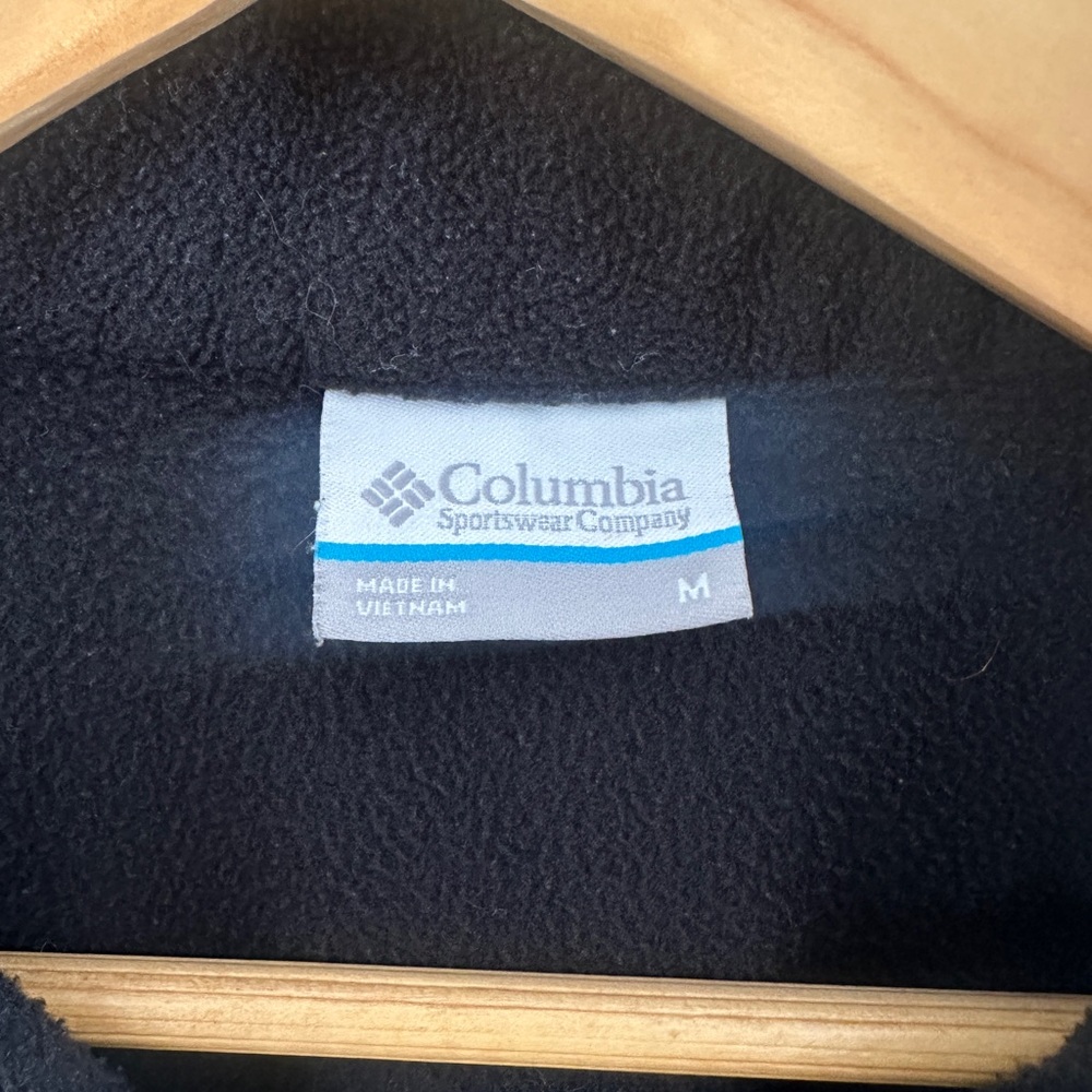 Columbia Cal Poly Mustangs Black Fleece Jacket Full Zip M - Picture 5 of 7